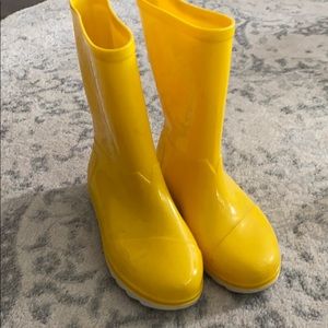 Tom yellow rain boots